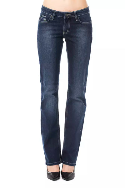 Ungaro Fever Blue Cotton Dones Jeans