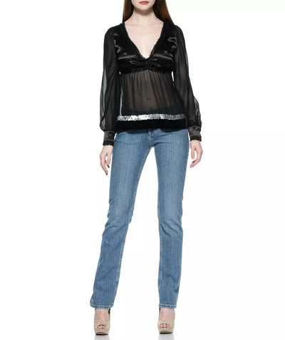 Ungaro Fever Lyseblå Bomuld Kvinde Jeans