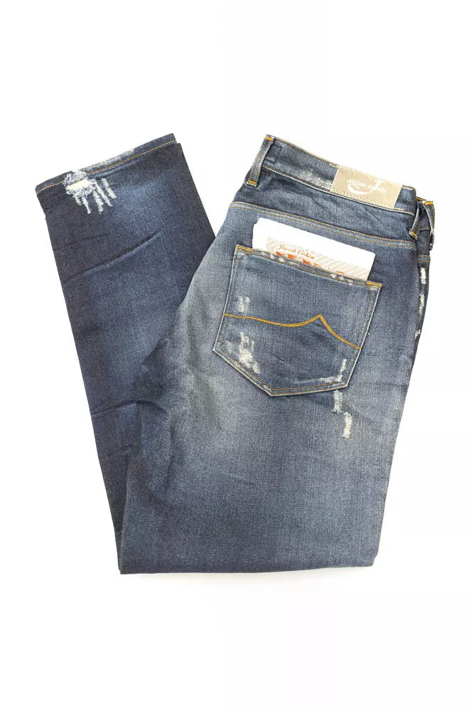 Jacob Cohen Blue Bomuldsjeans Denim