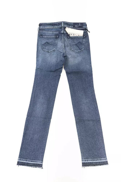 Jacob Cohen Blue Bomulds Kvinde Jeans