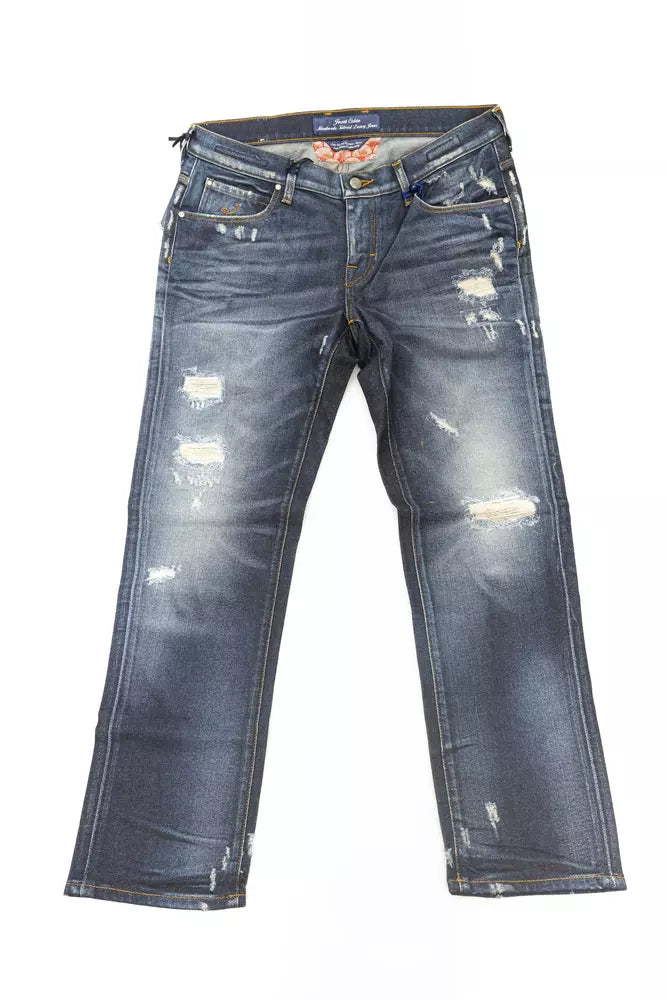 Jacob Cohen Blue Bomuldsjeans Denim