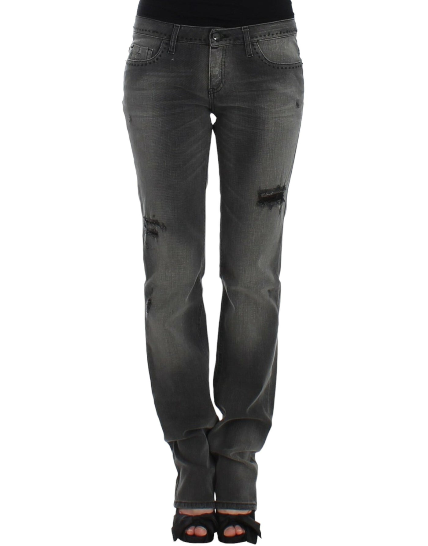 Costume National grå straight leg jeans