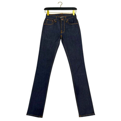 Nudie Jeans Blue Cotton Texans de dona