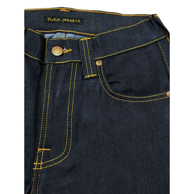 Nudie Jeans Blue Cotton Texans de dona