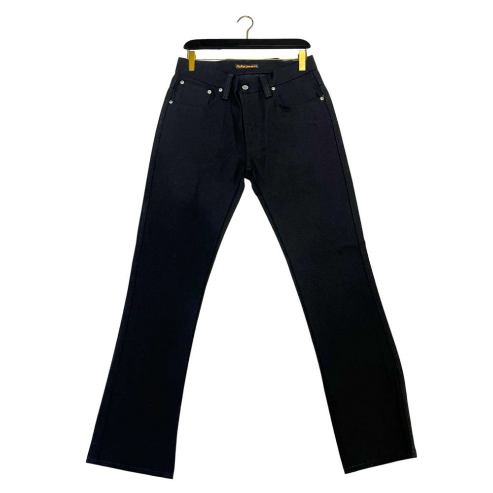 Nudie Jeans Black Cotton Jeans per a home