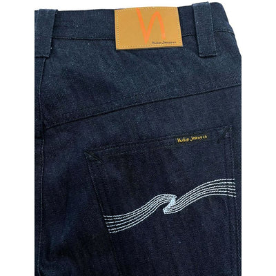 Nudie Jeans Blue Cotton Jeans per a home