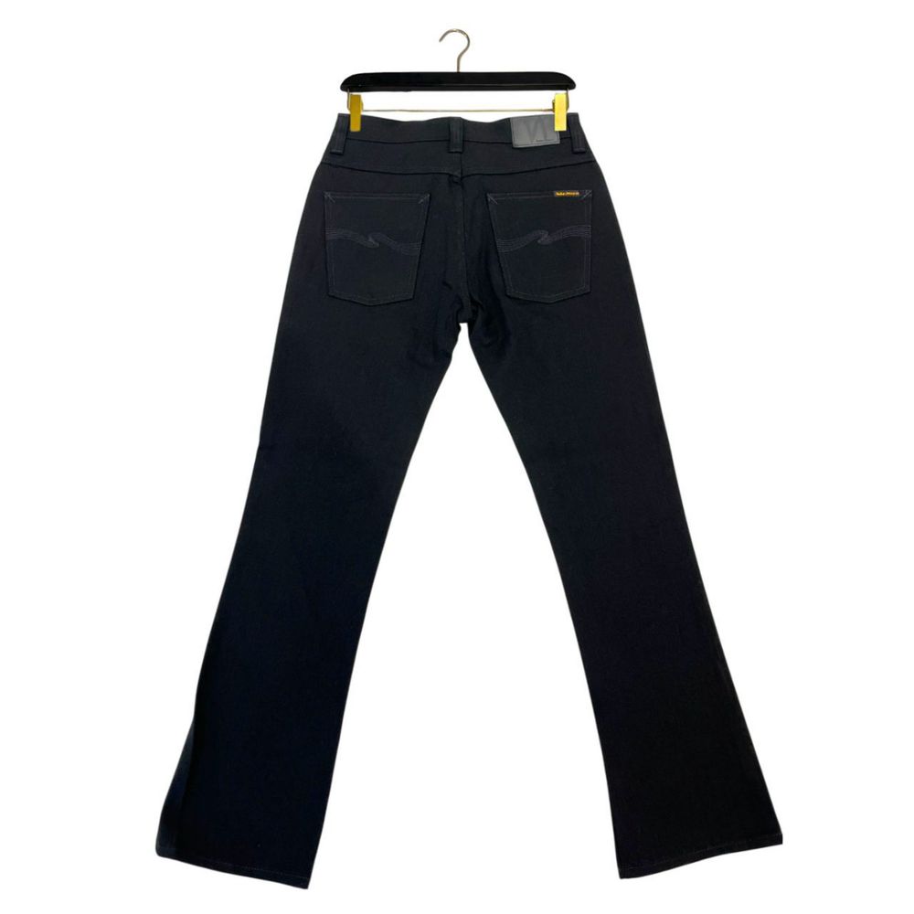 Nudie Jeans Black Cotton Jeans per a home
