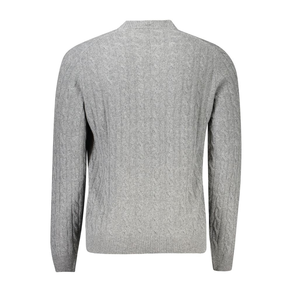 North Sails Grau Woll Herren Pullover