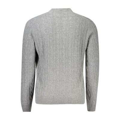 North Sails Grau Woll Herren Pullover