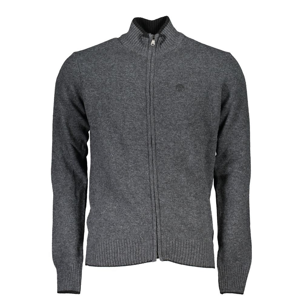 North Sails Grau Polyamid Herren Cardigan