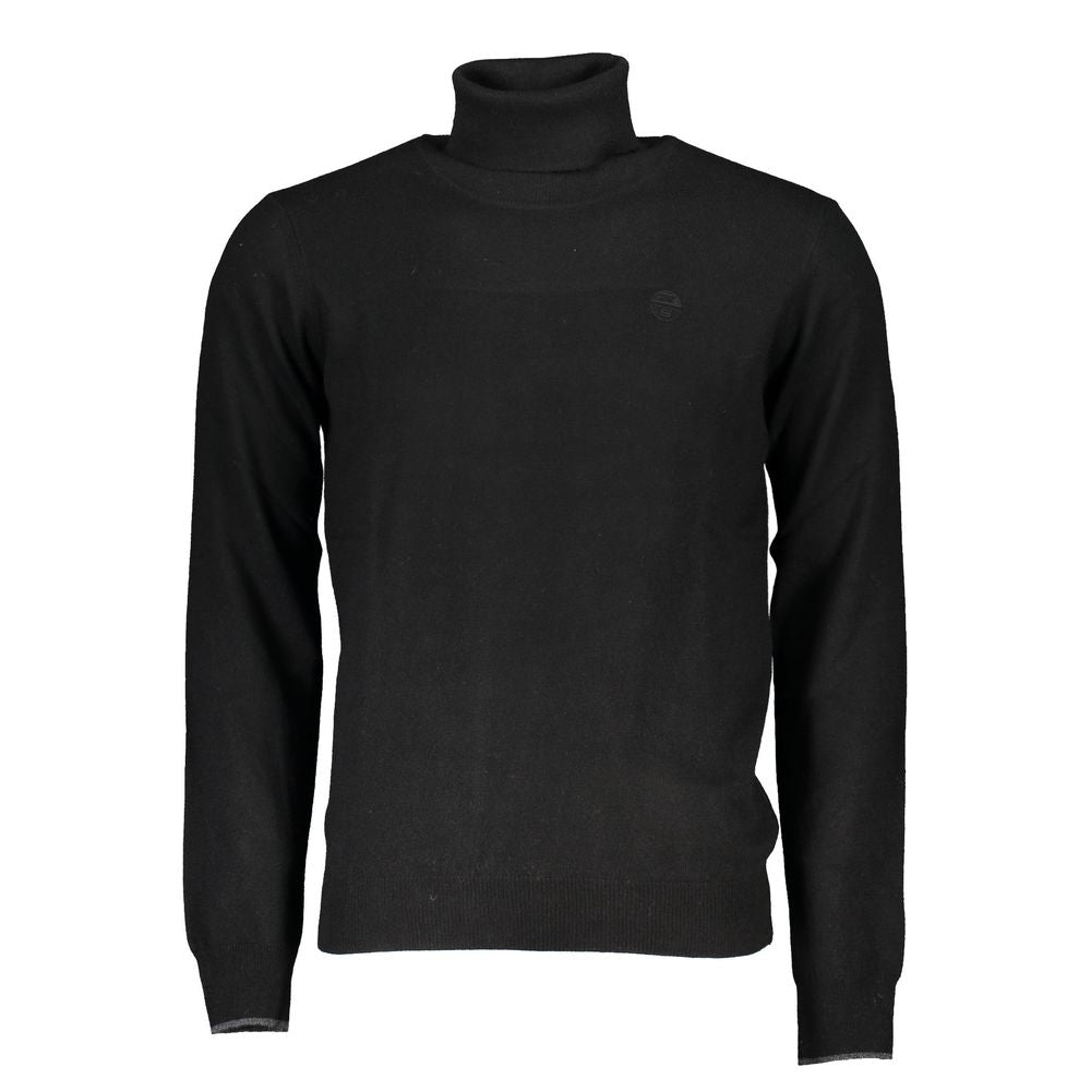 North Sails Schwarzer Polyamid Herrenpullover
