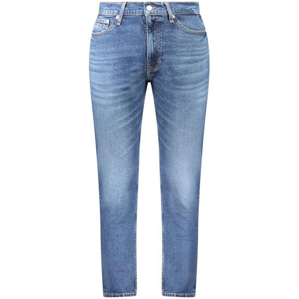 Tommy Hilfiger Blue Cotton Pantalons de Home Jeans