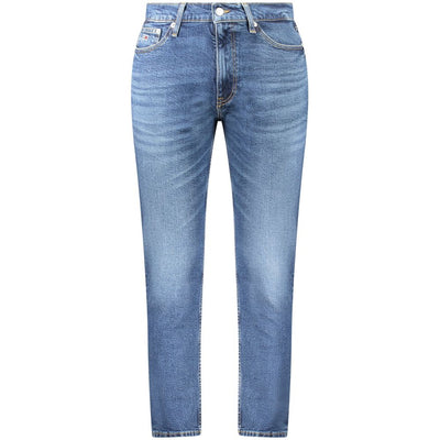 Tommy Hilfiger Blue Cotton Pantalons de Home Jeans