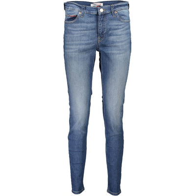 Tommy Hilfiger Blue Cotó Dones Skinny Jean