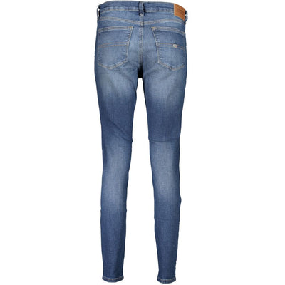Tommy Hilfiger Blue Cotó Dones Skinny Jean