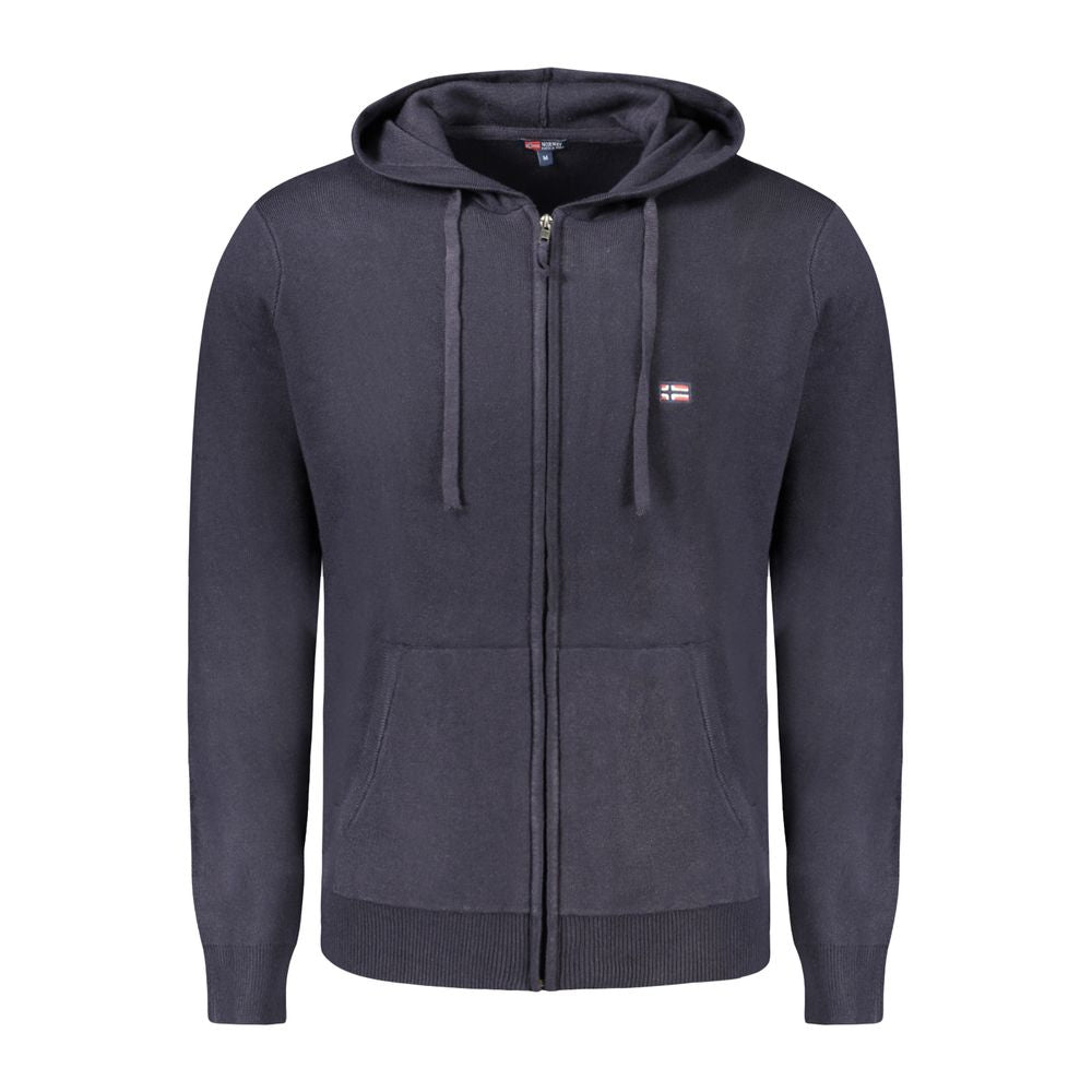 Norway 1963 Blå Polyamid Herre Cardigan