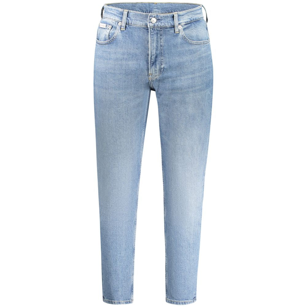 Calvin Klein Blue Cotton Jeans de home