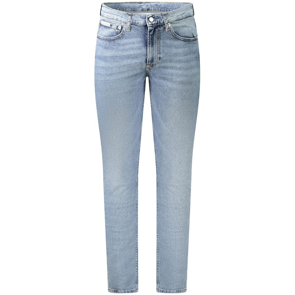 Calvin Klein Blue Cotton Jeans de home