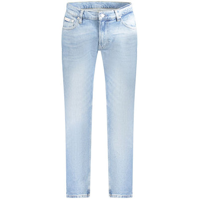 Calvin Klein Blue Cotton Jeans de home