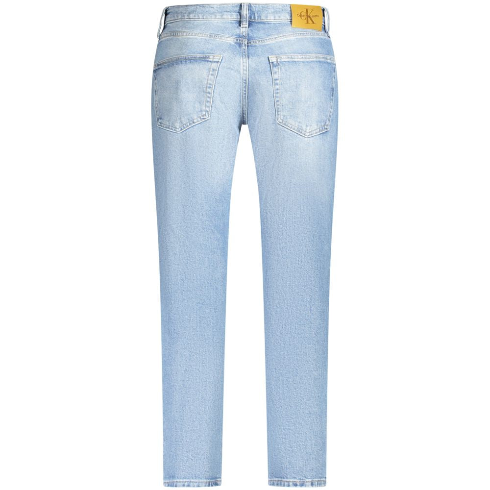 Calvin Klein Blue Cotton Jeans de home