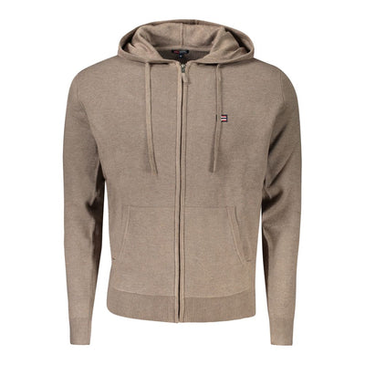 Norway 1963 Brun Polyamid Herre Cardigan