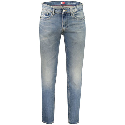 Tommy Hilfiger Blue Cotton Pantalons de Home Jeans