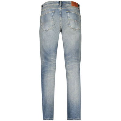 Tommy Hilfiger Blue Cotton Pantalons de Home Jeans