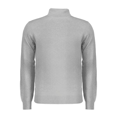 Norway 1963 Grigio Polyamid Herren Rollkragenpullover