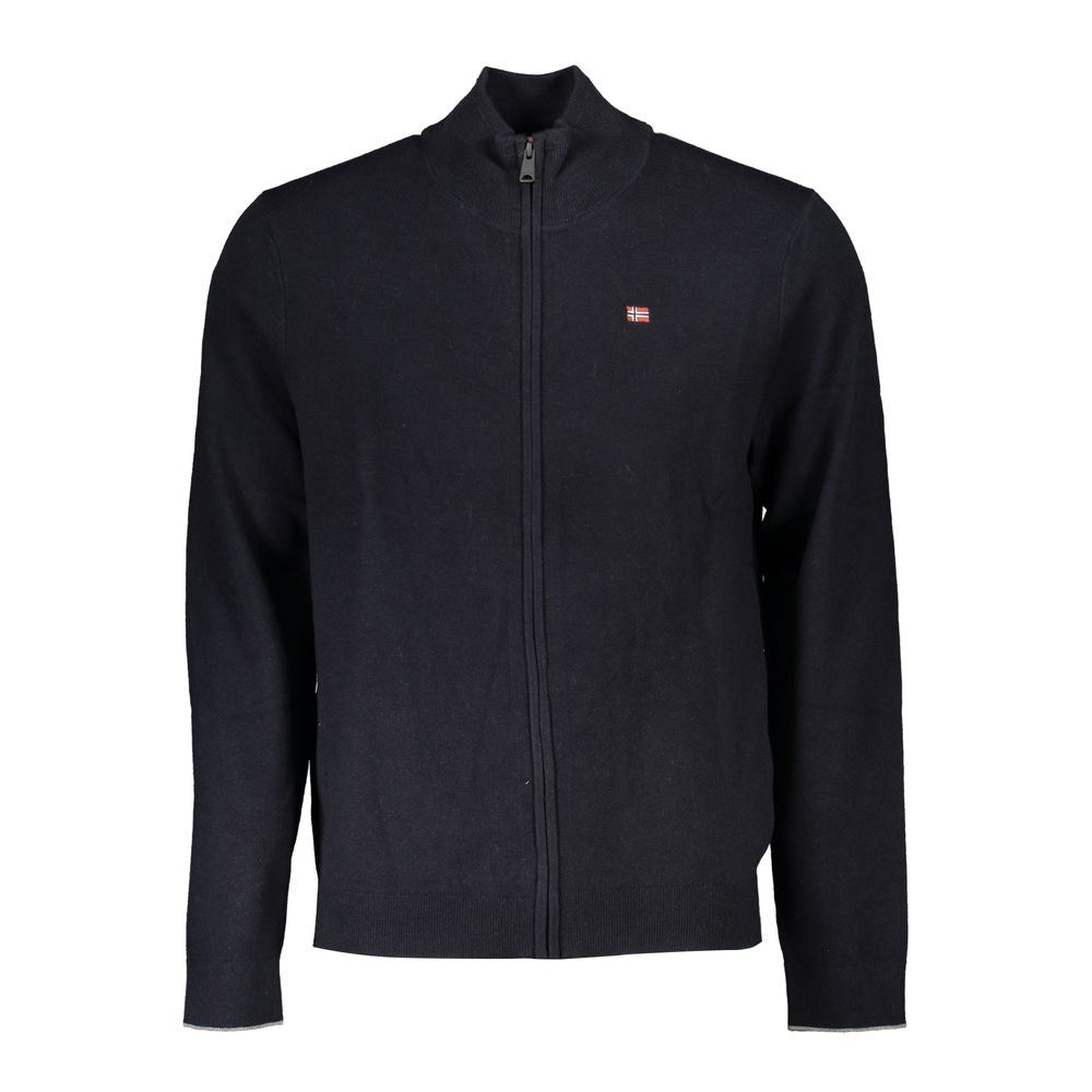 Napapijri Black Tessuto Herren Cardigan