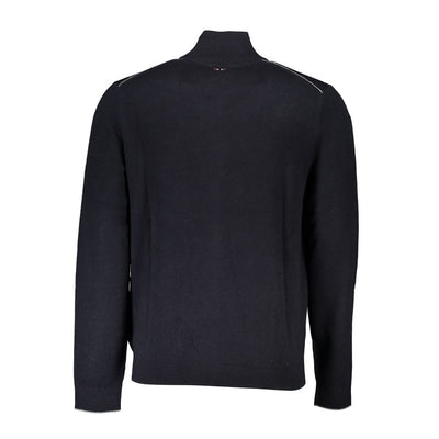 Napapijri Black Tessuto Herren Cardigan