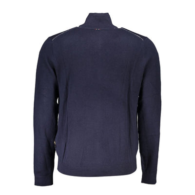 Napapijri Blue Tessuto Herren Cardigan