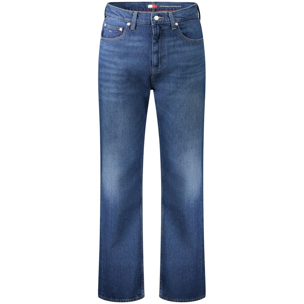 Tommy Hilfiger Blue Cotton Pantalons de Home Jeans