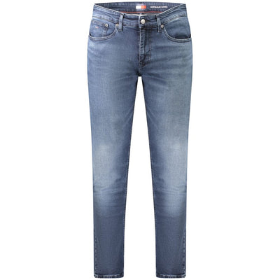 Tommy Hilfiger Blue Cotton Pantalons de Home Jeans