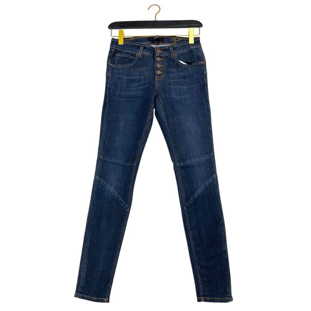 Object Blue Cotton Dones Jeans