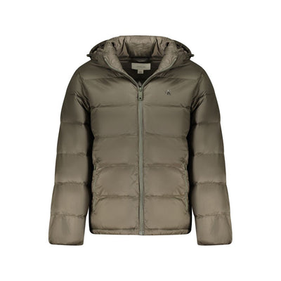 Calvin Klein Marrone Poliammide Jaqueta d'Home