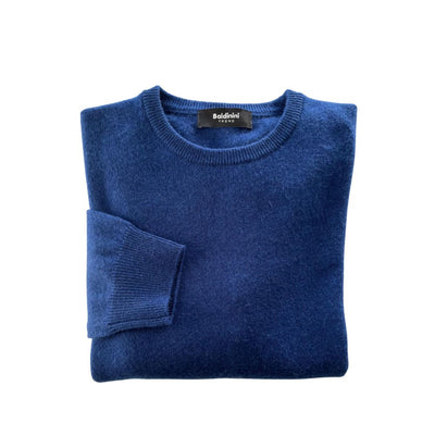 Baldinini Trend Blue Kaschmir Herren Pullover