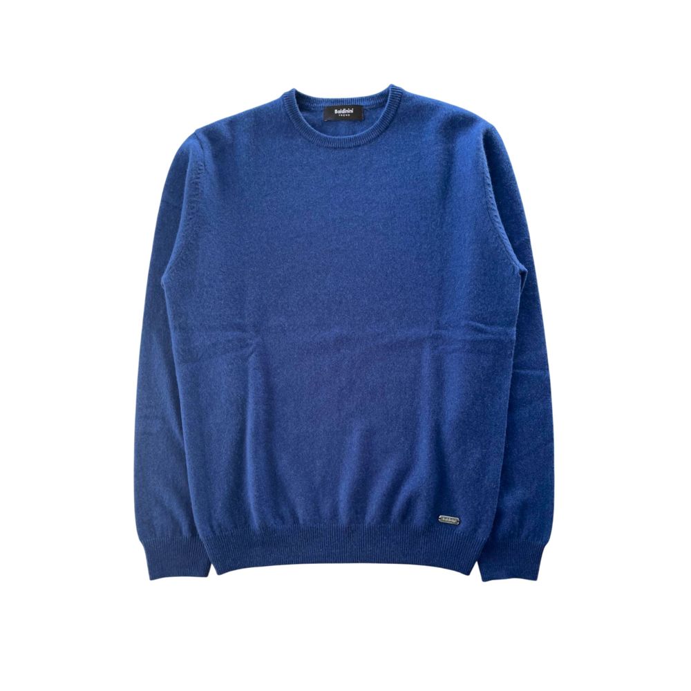 Baldinini Trend Blue Kaschmir Herren Pullover