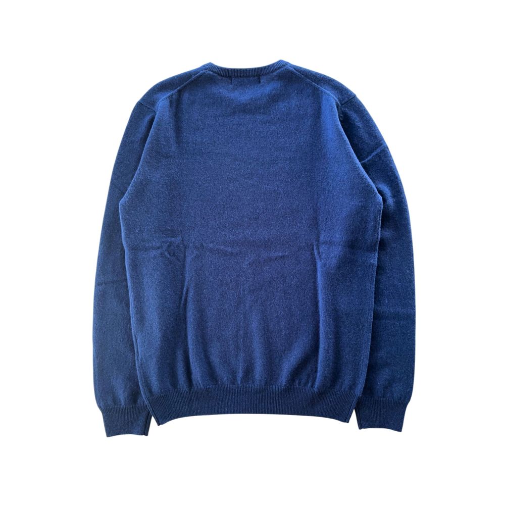 Baldinini Trend Blue Kaschmir Herren Pullover