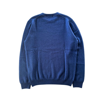 Baldinini Trend Blue Kaschmir Herren Pullover