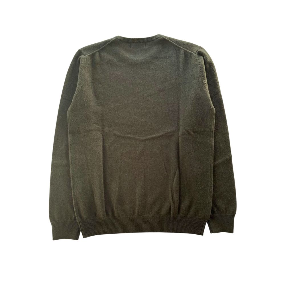 Baldinini Trend Green Kaschmir Herren Pullover