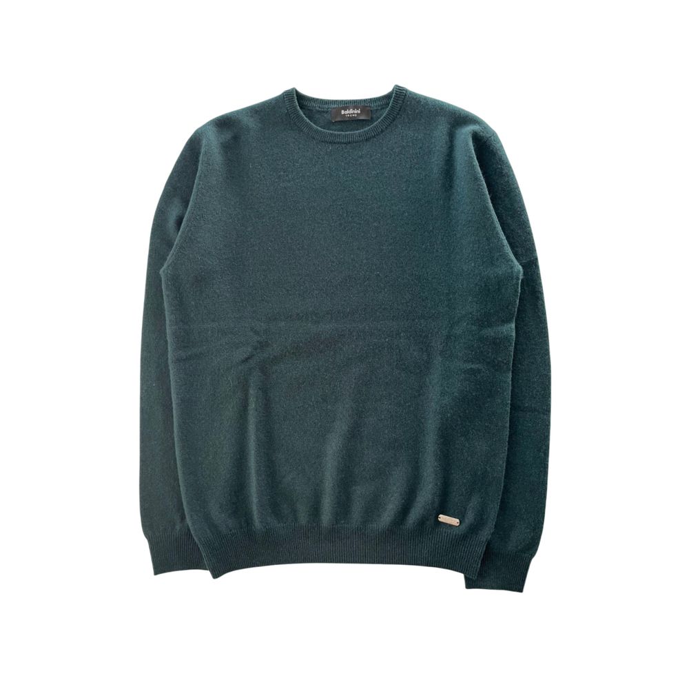 Baldinini Trend Green Kaschmir Herren Pullover