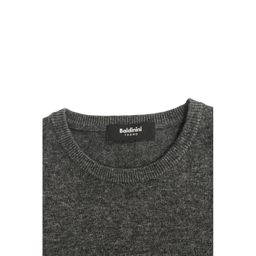 Baldinini Trend Grau Kaschmir Herren Pullover