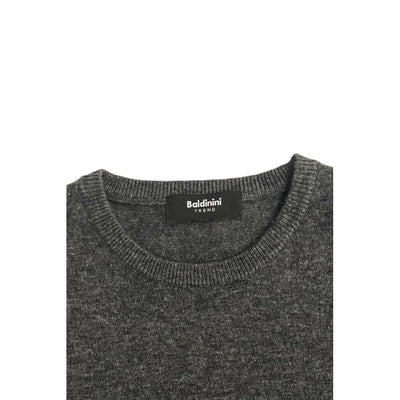 Baldinini Trend Grau Kaschmir Herren Pullover