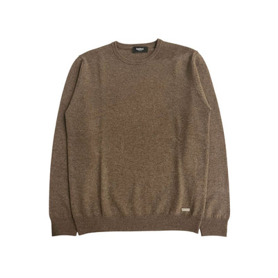 Baldinini Trend Brun Cashmere Herre Sweater