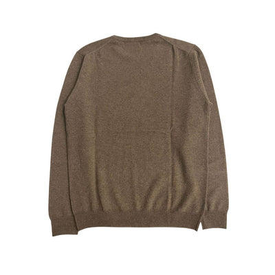Baldinini Trend Brun Cashmere Herre Sweater