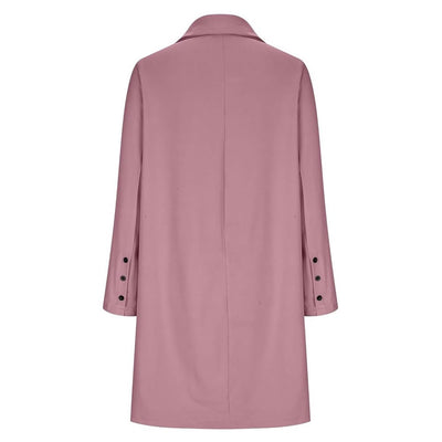 LIVA™ Lange Roze Blazer Jas