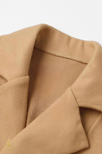 ELIN™ gecoate jas met ceintuur