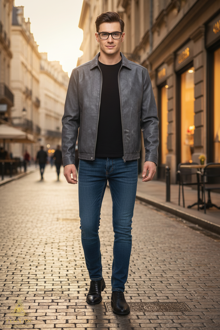 LENNIX™ Urban Grey Street Jacke